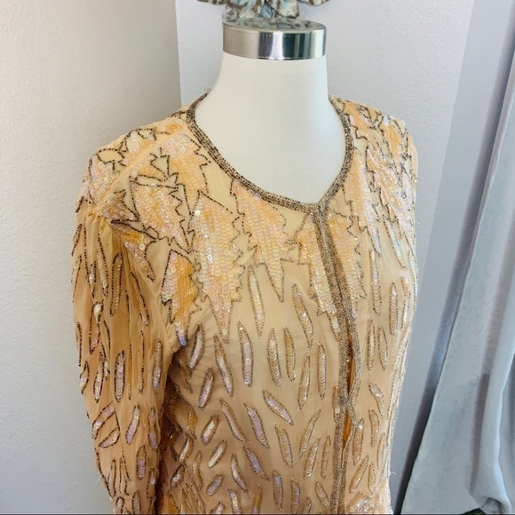 Vintage New Old Stock With Tags JAGSWEAR  100% Silk Dress Jacket - Picture 10 of 16